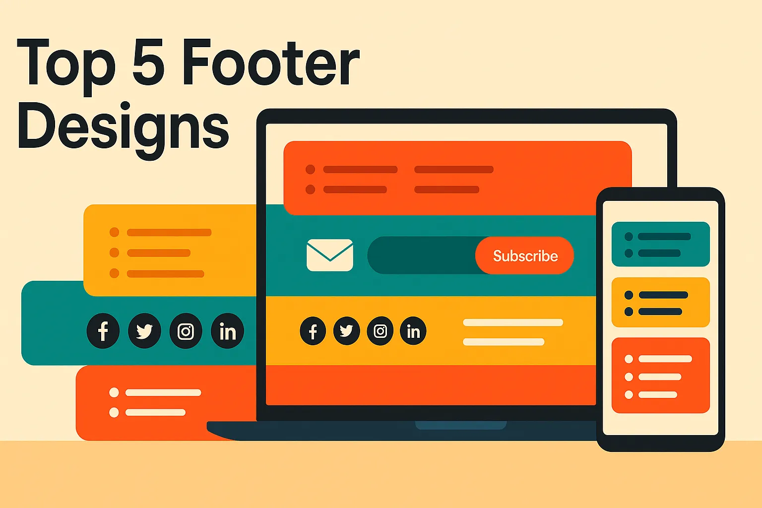 Top 5 Website Footer Design Examples: Best Practices & User Experience